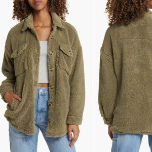 Thread & Supply Faux Shearling Shacket